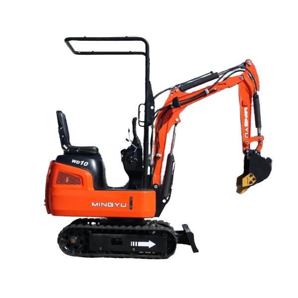 WD10 Micro Diesel Excavator 0.8Ton Compact Crawler Digger with 7kW Engine