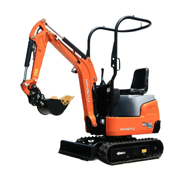 WE10 Mini Electric Excavator 0.89Ton Lithium Battery Powered Crawler Digger