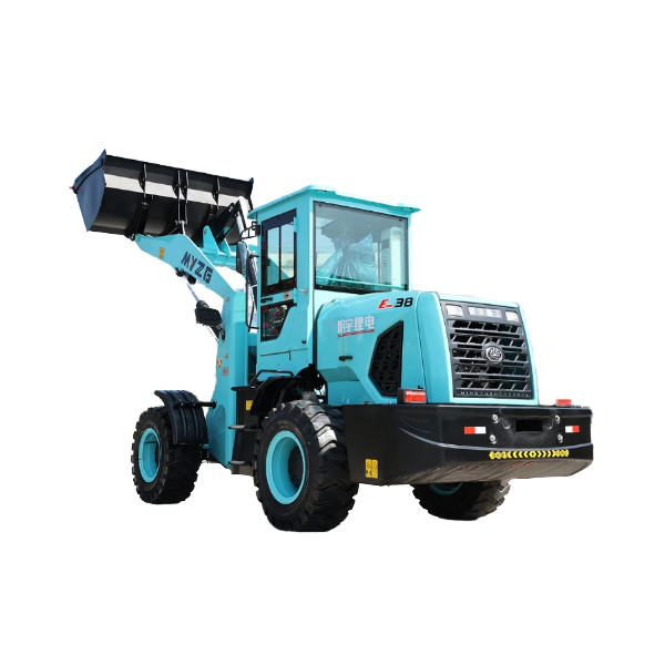 E38 Series High Dump Electric Wheel Loader 1.5Ton 2Ton High Capacity Battery Powered Front End Loader