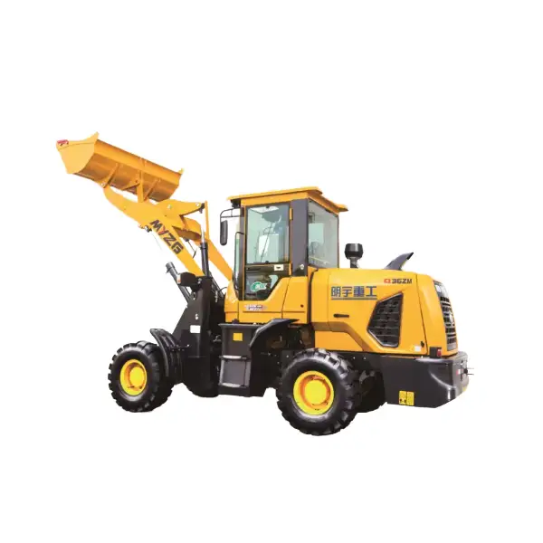 Q Series Compact Front-End Internal Combustion Loader | 1.6-Ton to 1.75-Ton Small Agricultural Articulated Loader for Farm & Earthmoving
