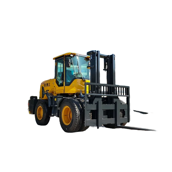 Compact Rear Axle Steering Rough Terrain Forklift 3Ton to 8Ton Small Turning Radius Off-Road Forklift for Farm