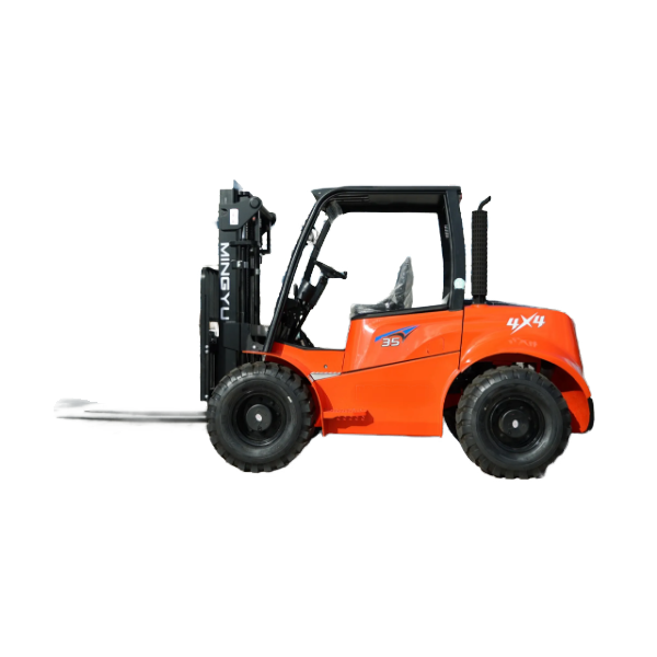 Y Series Heavy Duty Diesel Rough Terrain Forklift 3.5Ton to 5Ton IC Counterbalanced Off-Road Forklift
