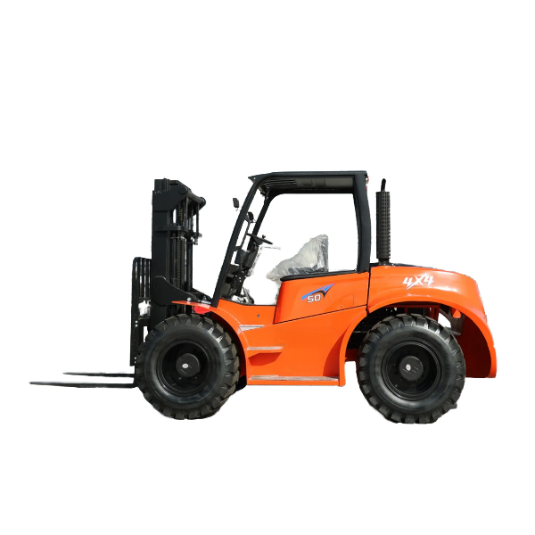 Y Series Heavy Duty Diesel Rough Terrain Forklift 3.5Ton to 5Ton IC Counterbalanced Off-Road Forklift