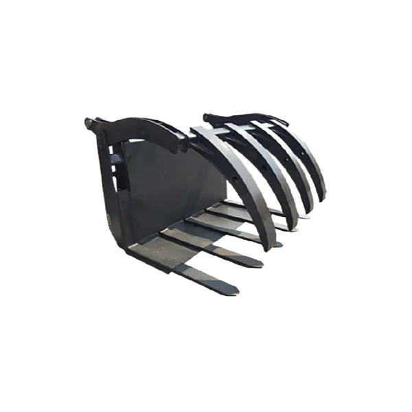 Heavy Duty Timber Log Grapple Attachment for Wheel Loader Wood Handling