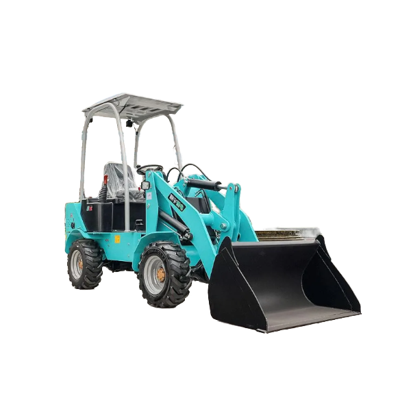 E Series Mini Electric Wheel Loader 500kg to 800kg Battery Powered Compact Front End Loader for Garden and Farm