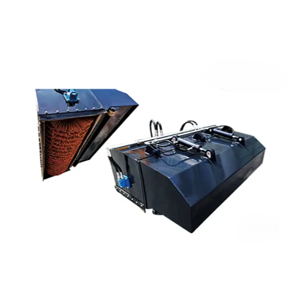 Hydraulic Snow Sweeper Broom and Angle Snow Blade Attachment for Wheel Loader