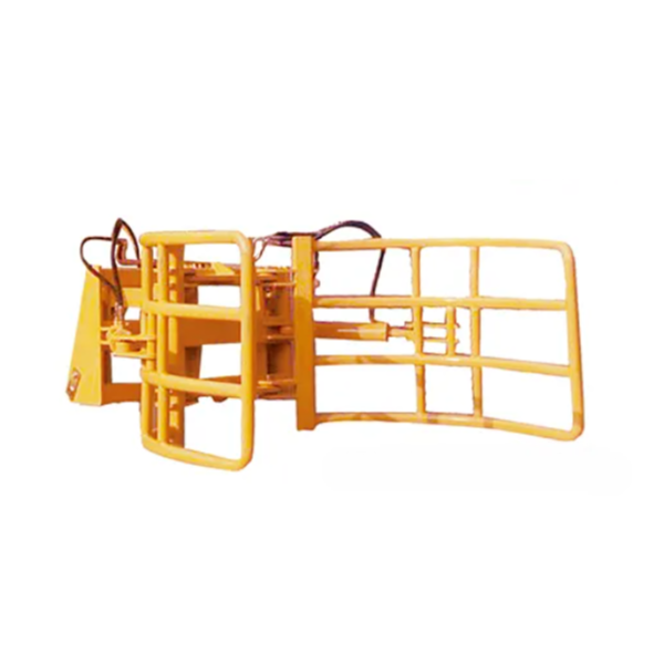 Hydraulic Cotton Bale Clamp and Round Pipe Grapple Attachment for Loader