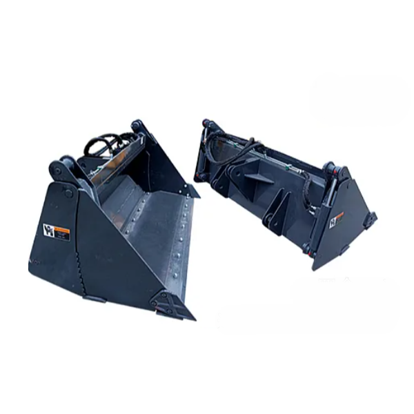 4-in-1 Multi-Purpose Bucket Attachment 0.5m3 to 1.3m3 Loader Concrete Mixing Bucket