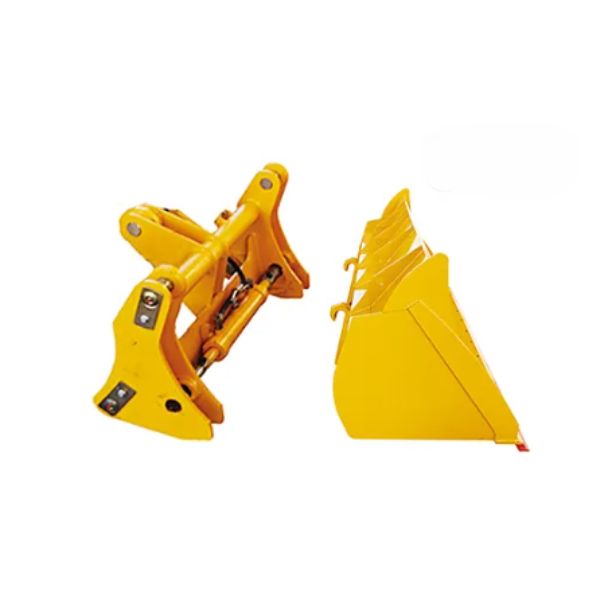 Universal Wheel Loader Quick Hitch Coupler and Heavy Duty Pallet Fork Attachment