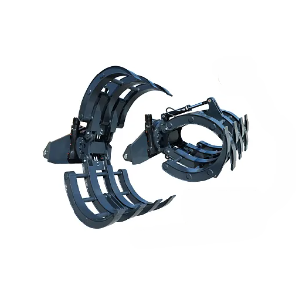 Hydraulic Cotton Bale Clamp and Round Pipe Grapple Attachment for Loader
